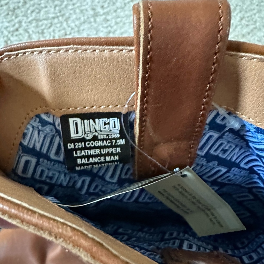 NWT Dingo Cowboy Boots Size 7.5 - Picture 6 of 6